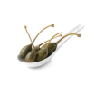 Coupelle &agrave; Tapas avec Cuill&egrave;re, Lot de 6, 130x43x(H)26mm - Hendi