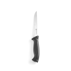 Couteau &agrave; d&eacute;sosser professionnel, lame 280mm, noir - Hendi
