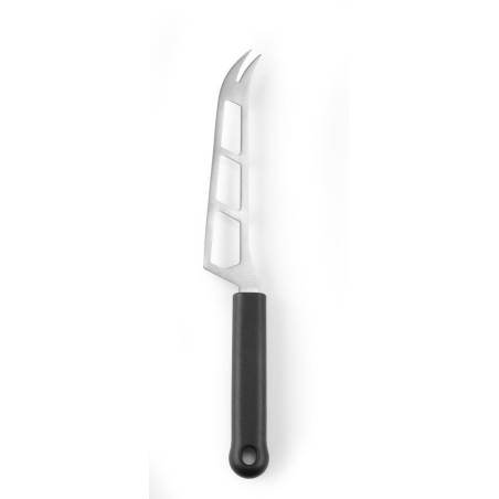 Couteau &agrave; Fromage Mou Professionnel en Inox Noir, Longueur 270mm - Hendi