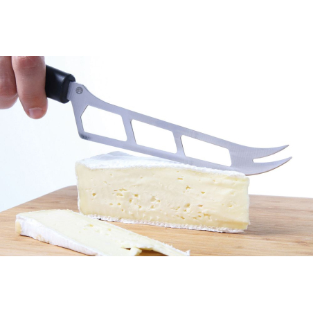 Couteau &agrave; Fromage Mou Professionnel en Inox Noir, Longueur 270mm - Hendi