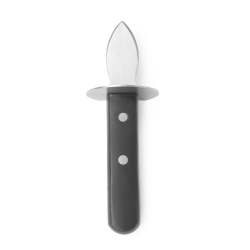Couteau &agrave; Hu&icirc;tres Rond Professionnel 170mm, Inox & POM (781913) - Hendi