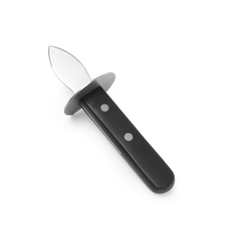 Couteau &agrave; Hu&icirc;tres Rond Professionnel 170mm, Inox & POM (781913) - Hendi