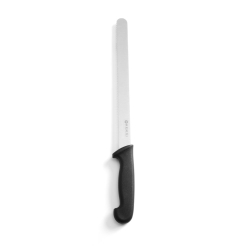 Couteau &agrave; pain scie professionnel, lame 430mm, manche noir - Hendi