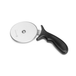 Couteau &agrave; Pizza Professionnel 230mm Lame Acier Inoxydable et Manche Noir - Hendi