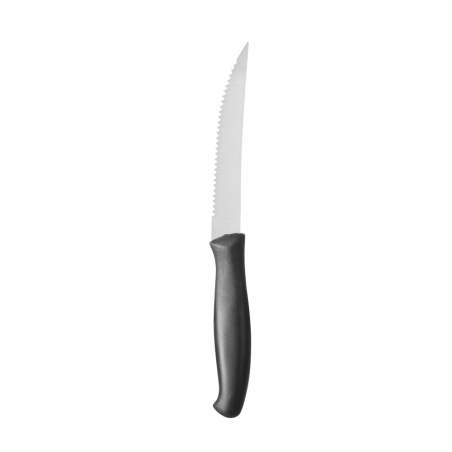 Couteau &agrave; tomates professionnel HENDI, lame 214mm, Noir - Hendi
