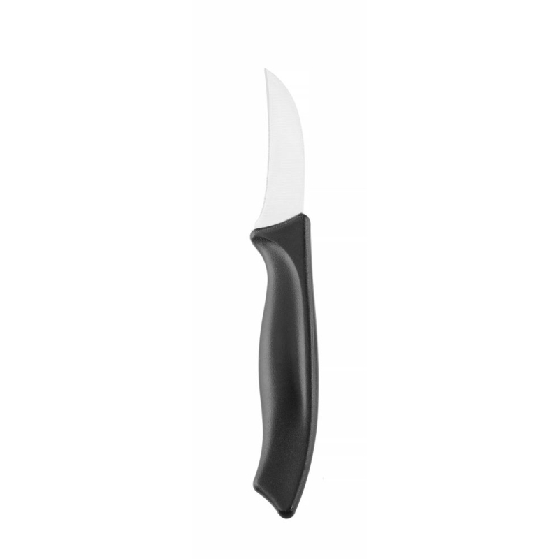 Couteau d'Office Coud&eacute; Professionnel Noir 170mm - Hendi
