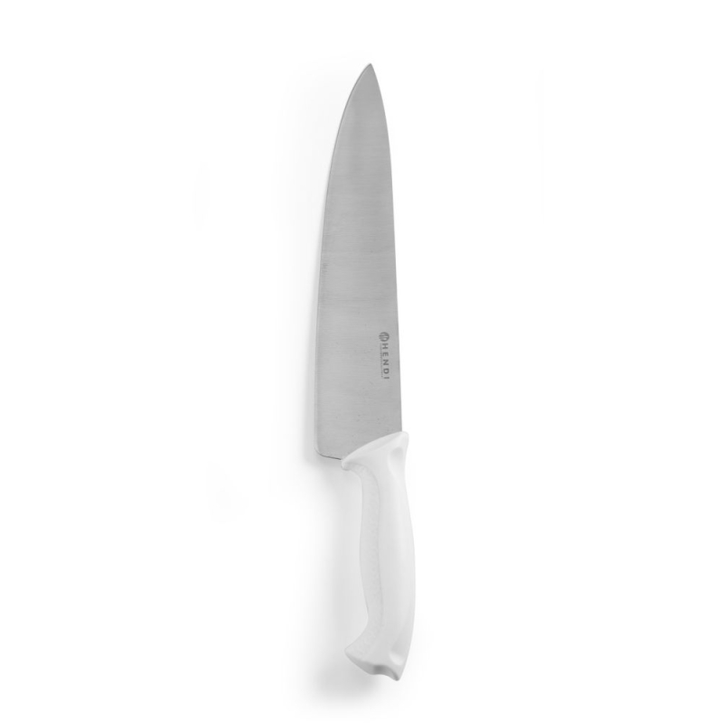 Couteau de chef professionnel blanc (L)385mm - Hendi