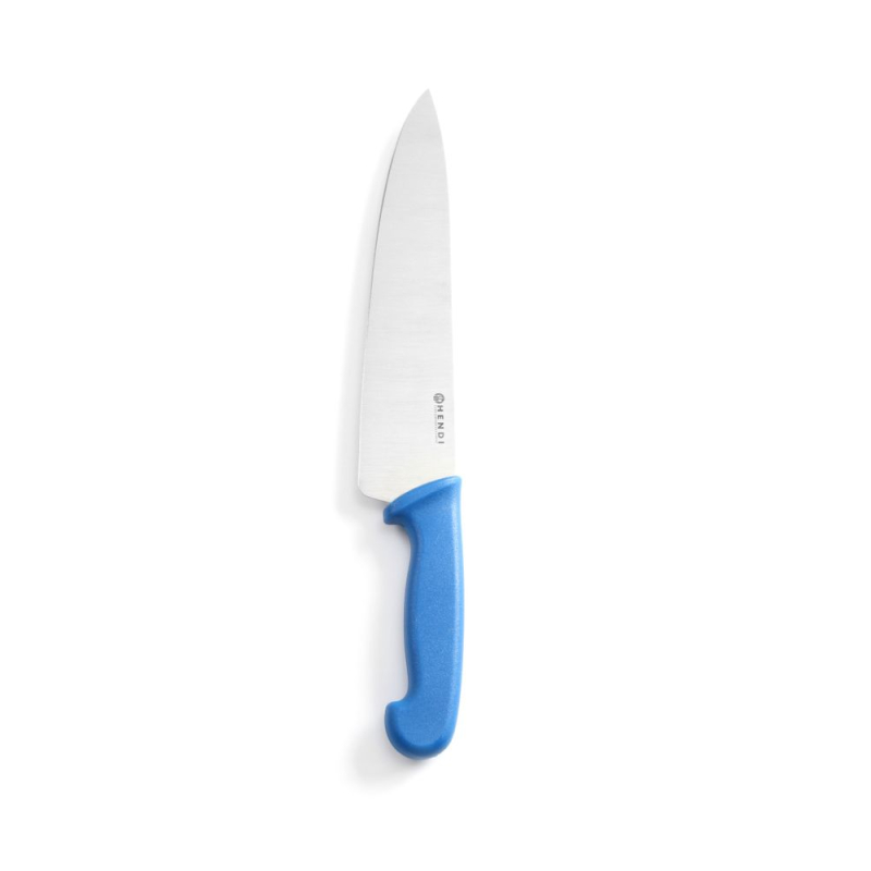 Couteau de chef professionnel HENDI, lame 385mm, bleu - Hendi