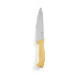 Couteau de Chef Professionnel Jaune, Longueur 320mm - Hendi