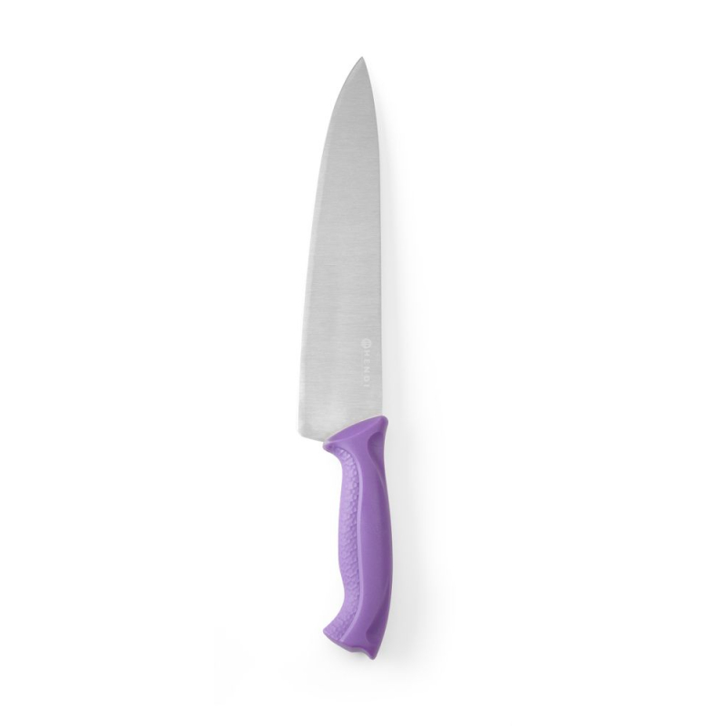 Couteau de Chef Professionnel, Lame 385mm, Violet - Hendi