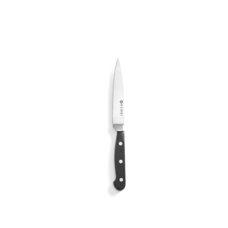Couteau de Cuisine Professionnel Lame 125mm, Kitchen Line, Noir - Hendi