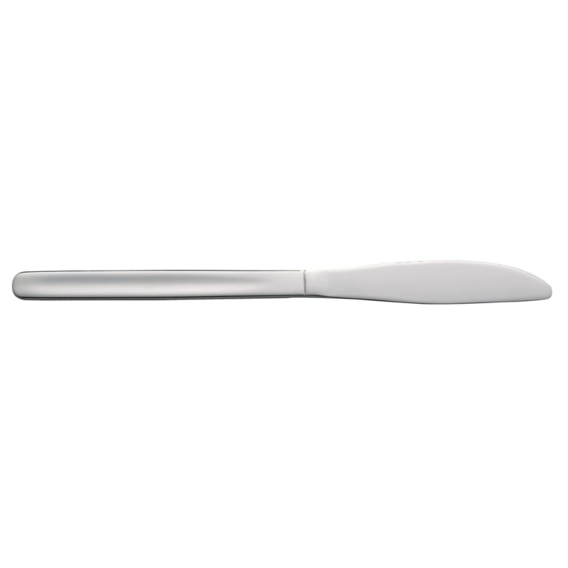 Couteau de table Budget Line, 12 pi&egrave;ces, L 212mm - Hendi