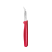 Couteau &eacute;plucheur de cuisine rouge professionnel, lame 158mm - Hendi