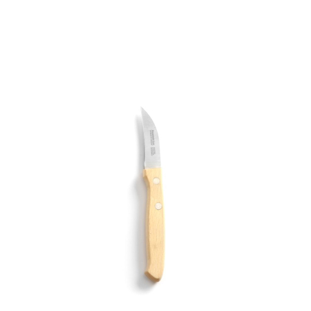 Couteau &Eacute;plucheur Professionnel en Bois Courb&eacute;, L165mm - Hendi
