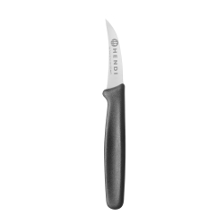 Couteau &Eacute;plucheur Professionnel Lame Inox 158mm Noir - Hendi
