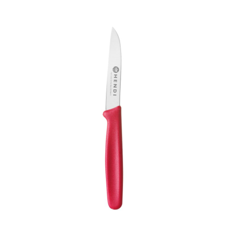 Couteau &eacute;plucheur professionnel Rouge 180mm - Hendi