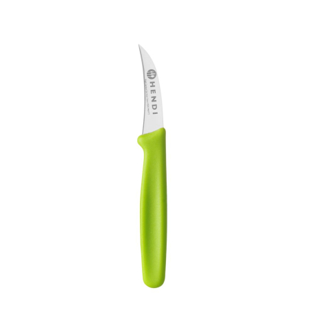 Couteau &eacute;plucheur vert, L158mm - Hendi
