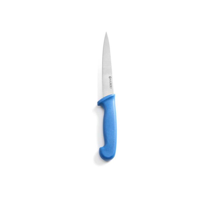 Couteau filet de sole professionnel, lame 300mm, bleu - Hendi