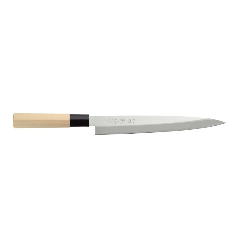 Couteau Japonais Sashimi Yanagiba pour Sushi et Filetage de Poisson - Hendi
