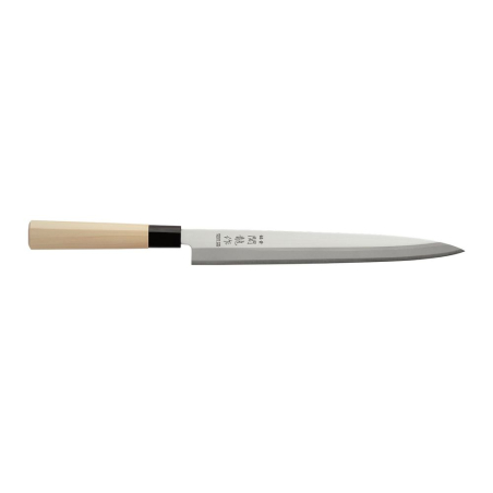 Couteau japonais Sashimi, lame longue pour sushi et poisson, (L)405mm - Hendi