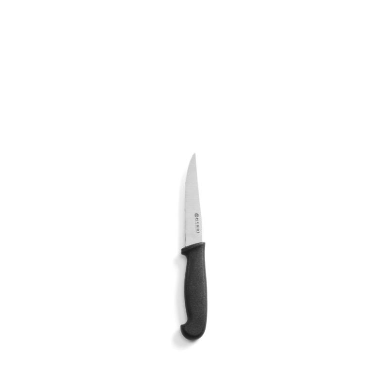 Couteau universel de cuisine dentel&eacute;, lame 210mm - Hendi