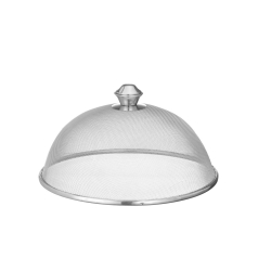 Couvercle alimentaire en maille en acier inoxydable, anti-insectes, diam&egrave;tre 305x170mm - Hendi