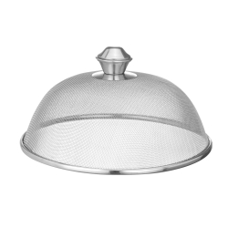 Couvercle alimentaire en maille inox durable pour restauration, ⌀255mm - Hendi