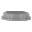 Couvercle AmerBox pour poubelle ronde Gris clair ⌀570mm - Hendi