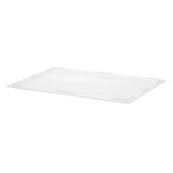 Couvercle Bac &agrave; P&acirc;tons Pizza GN 1/1 PEHD Blanc, 530x325mm - Hendi