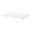 Couvercle Bac &agrave; P&acirc;tons Pizza GN 1/1 PEHD Blanc, 530x325mm - Hendi