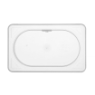 Couvercle Bac Gastronorme GN 1/9 Polypropyl&egrave;ne Transparent 176x108mm - Hendi