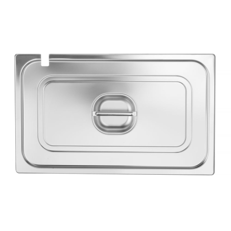Couvercle Bac GN 1/1 Profi Line avec encoche louche - Hendi