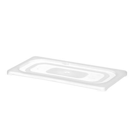 Couvercle Bac GN 1/3 Polypropyl&egrave;ne Transparent 325x176mm - Hendi