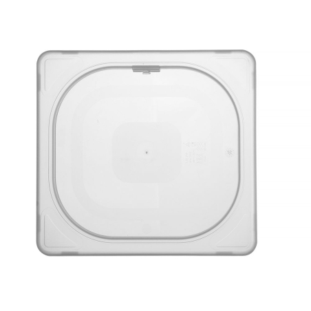 Couvercle bac GN 1/6 Polypropyl&egrave;ne Transparent 176x162mm - Hendi
