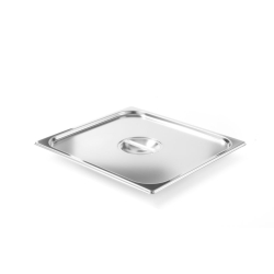 Couvercle Bac GN 2/3 Profi Line Acier Inoxydable 354x325mm - Hendi