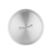 Couvercle de Marmite Kitchen Line Inox ⌀240mm - Hendi
