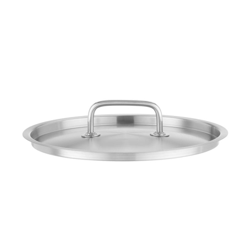 Couvercle de Marmite Kitchen Line Inox ⌀240mm - Hendi