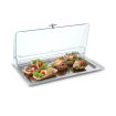 Couvercle de pr&eacute;sentation GN 1/1 545x335x95mm en polycarbonate - Hendi