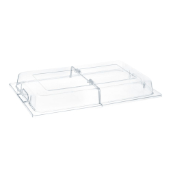 Couvercle de pr&eacute;sentation GN 1/1 Acier Inoxydable 530x325mm - Hendi