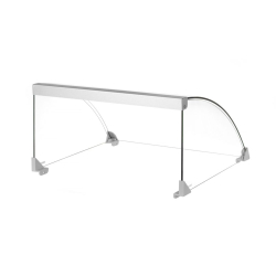 Couvercle en verre pour grill roulant &agrave; saucisses 470x401x(H)250mm, &Eacute;conomie d'&eacute;nergie et r&eacute;duction du temps de cuisson - Hendi