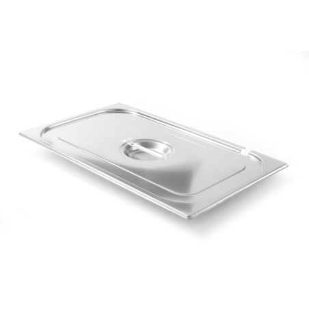 Couvercle Gastronorme GN 1/1 Kitchen Line avec encoche louche - Hendi