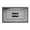Couvercle Gastronorme GN 1/1 Noir 530x325mm Professionnel - Hendi