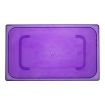 Couvercle Gastronorme GN 1/1 Polypropyl&egrave;ne Violet 530x325mm pour Bacs et Bo&icirc;tes HACCP - Hendi