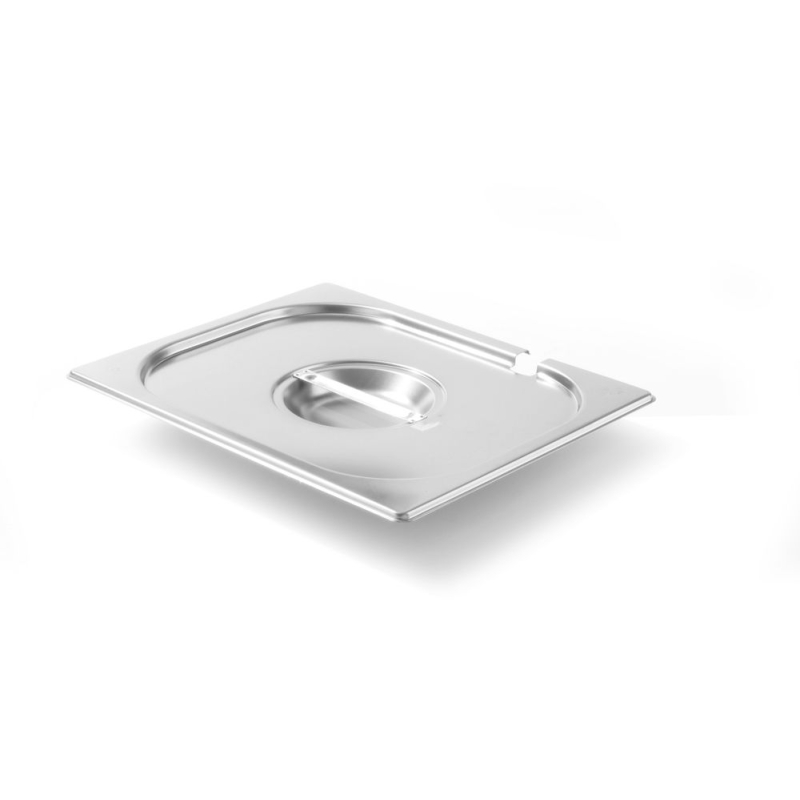 Couvercle Gastronorme GN 1/2 Kitchen Line avec encoche louche 265x325mm - Hendi
