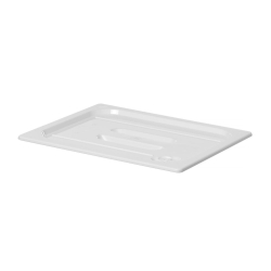 Couvercle Gastronorme GN 1/2 Polycarbonate Blanc 265x325mm - Hendi