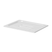 Couvercle Gastronorme GN 1/2 Polycarbonate Blanc 265x325mm - Hendi
