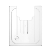 Couvercle Gastronorme GN 1/2 Transparent avec Encoche pour Thermoplongeur 265x325mm - Hendi