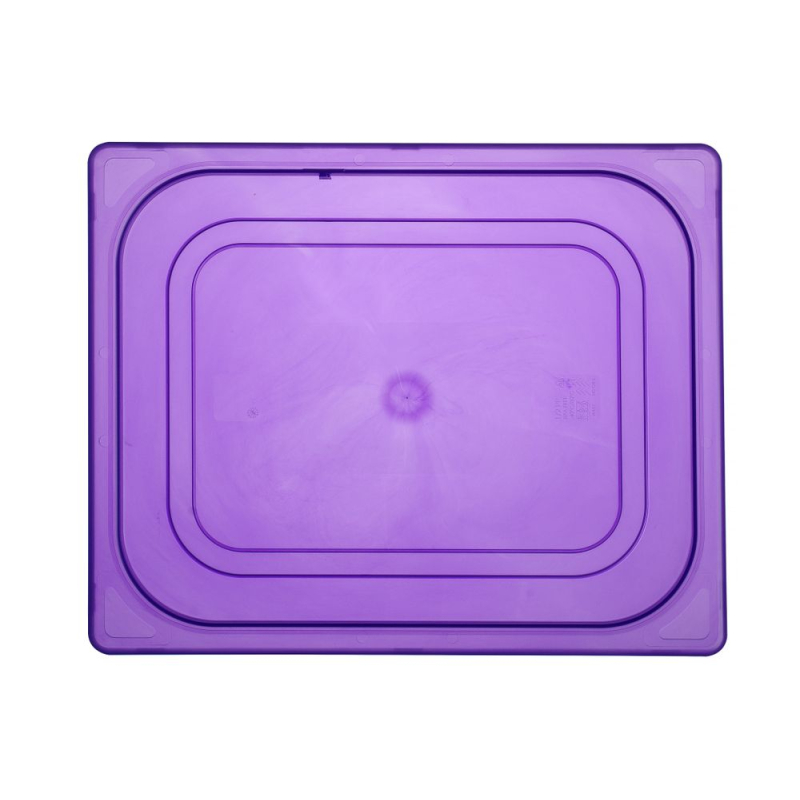 Couvercle Gastronorme GN 1/2 Violet 325x265mm Polypropyl&egrave;ne - Hendi