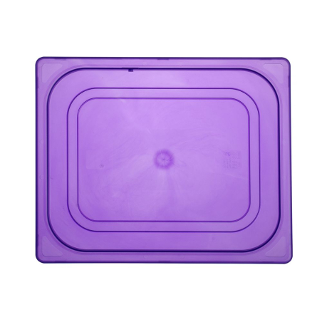 Couvercle Gastronorme GN 1/2 Violet 325x265mm Polypropyl&egrave;ne - Hendi