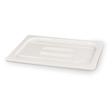 Couvercle Gastronorme GN 1/3 Blanc 325x176mm - Hendi